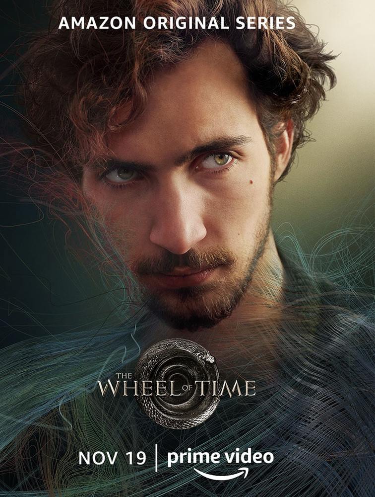 بارنی هریس در پوستر سریال «چرخ زمان» (The Wheel of Time)